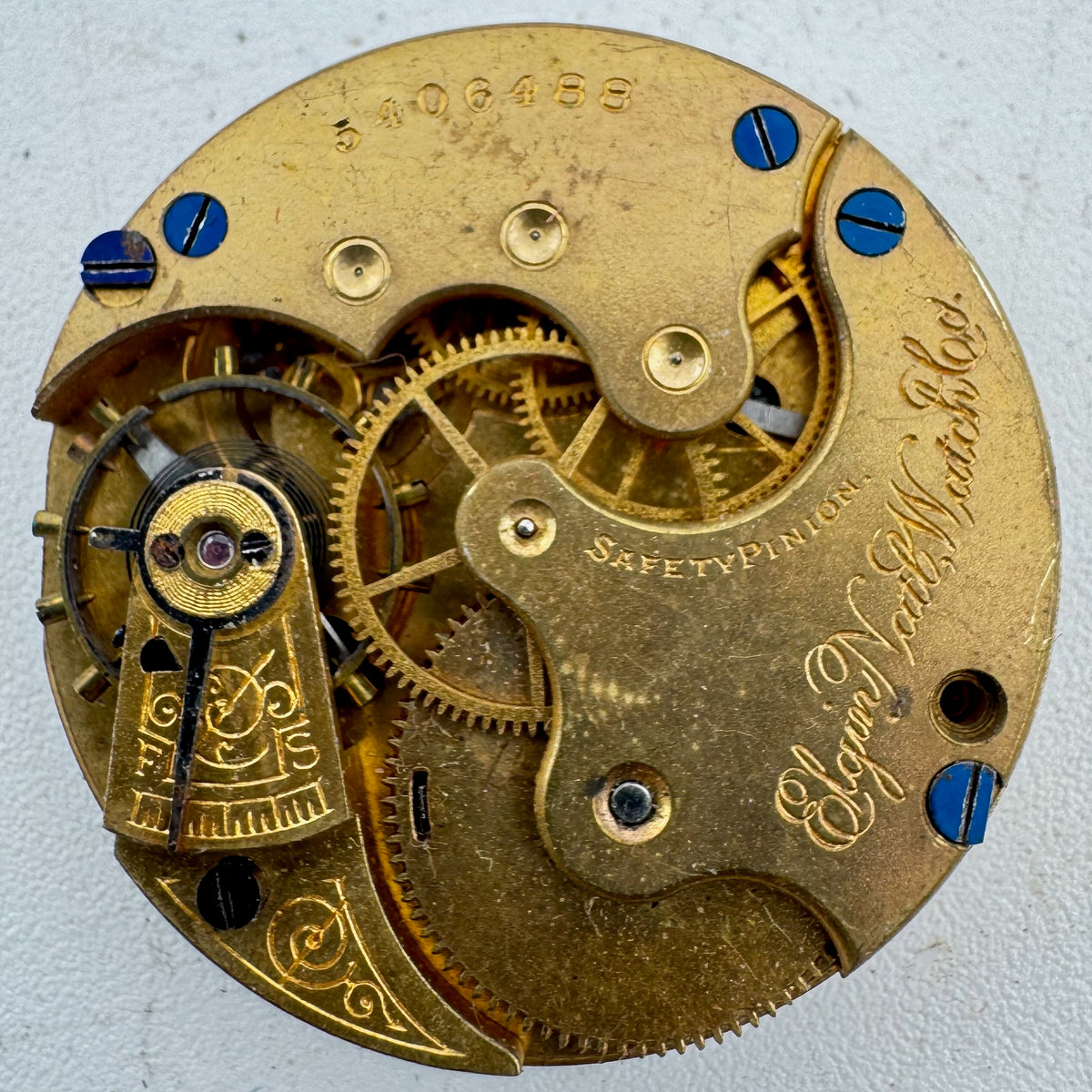 Elgin Roman Dial 1894