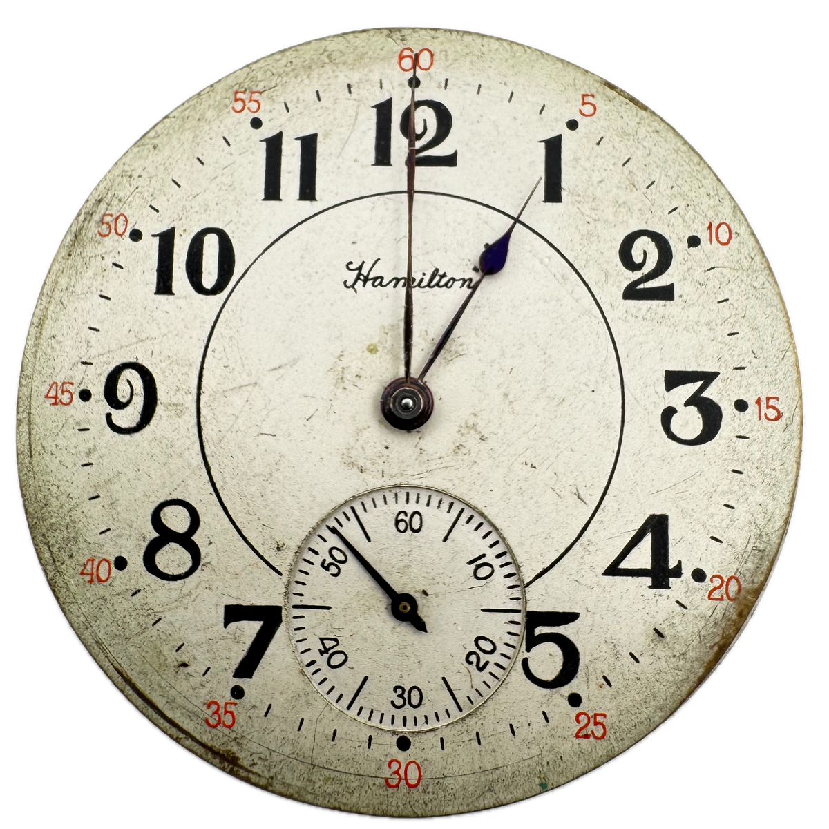 Hamilton Matte Dial 1912