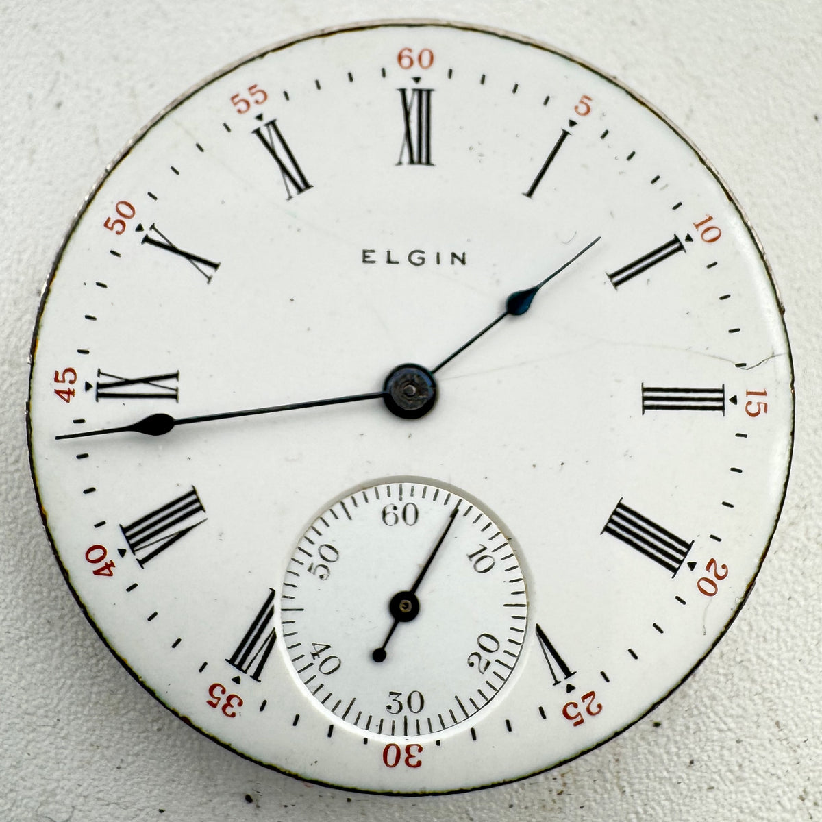 Elgin Roman Dial 1912