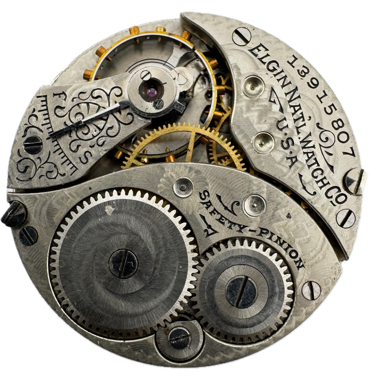 Elgin Roman Dial 1909
