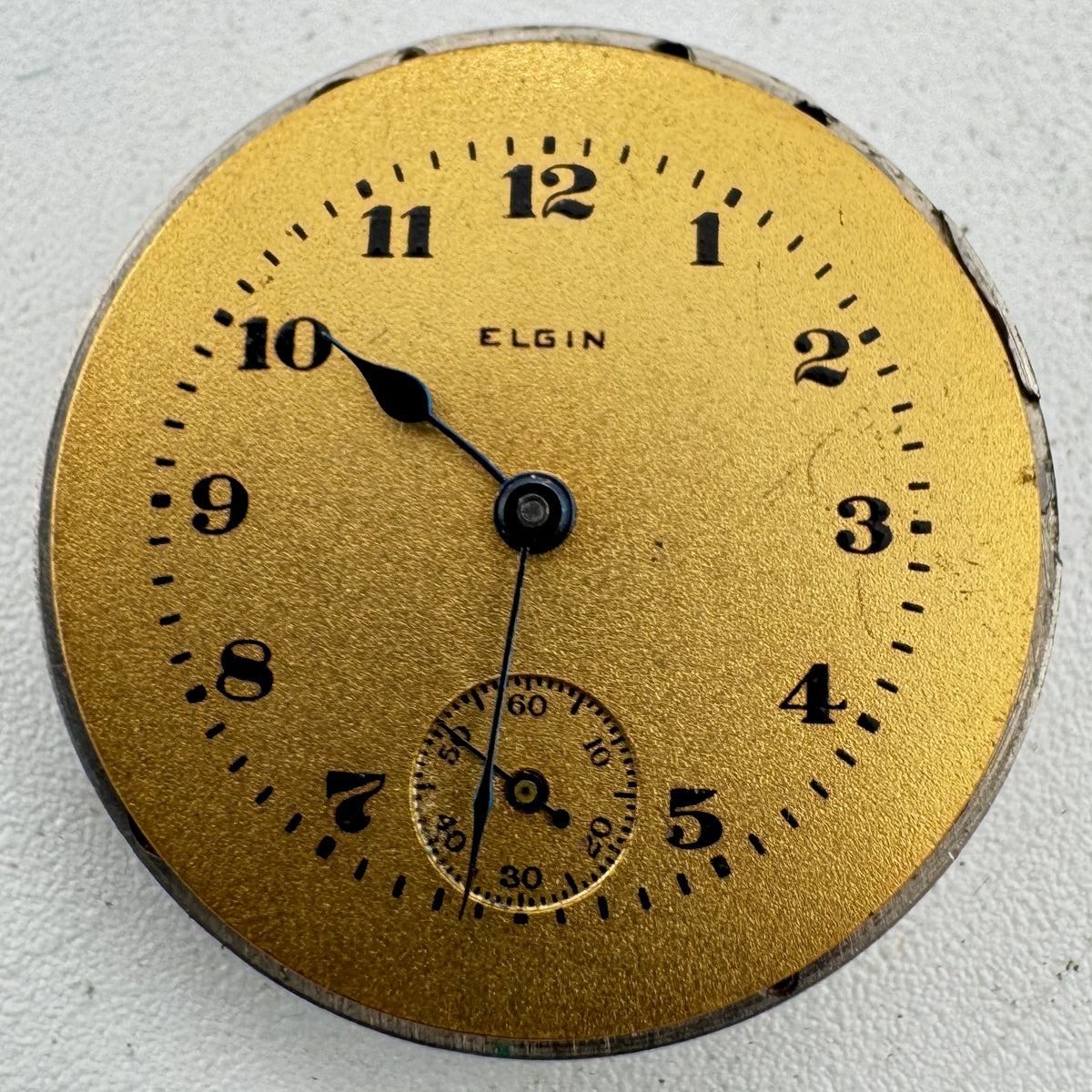 Elgin Gold Tone Dial 1919