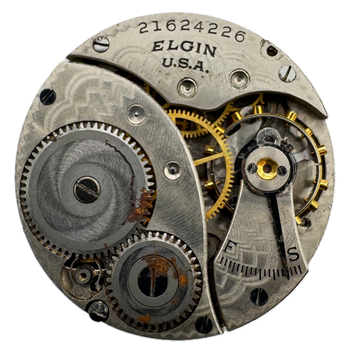 Elgin Gold Tone Dial 1919