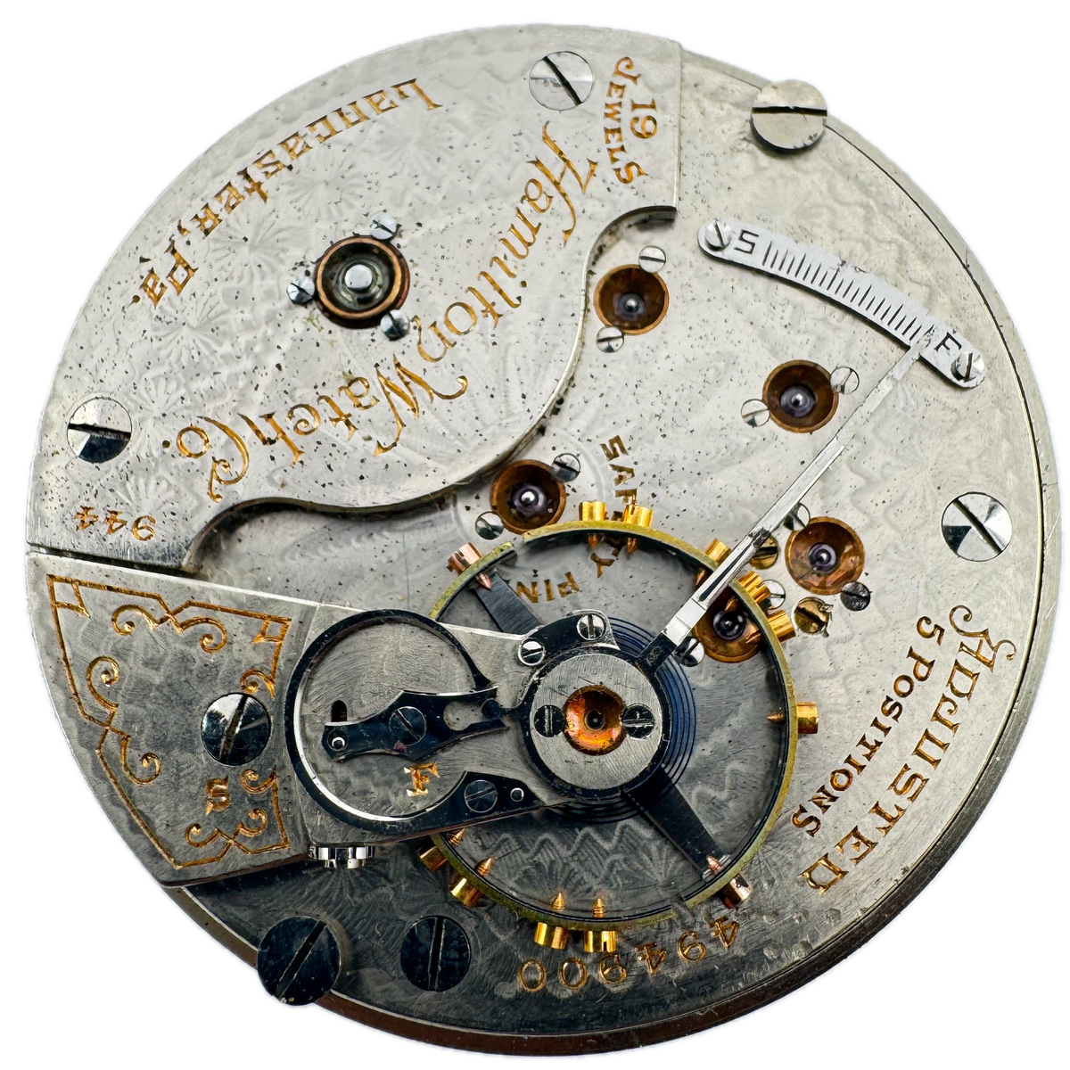 Hamilton Double Sunk 1907