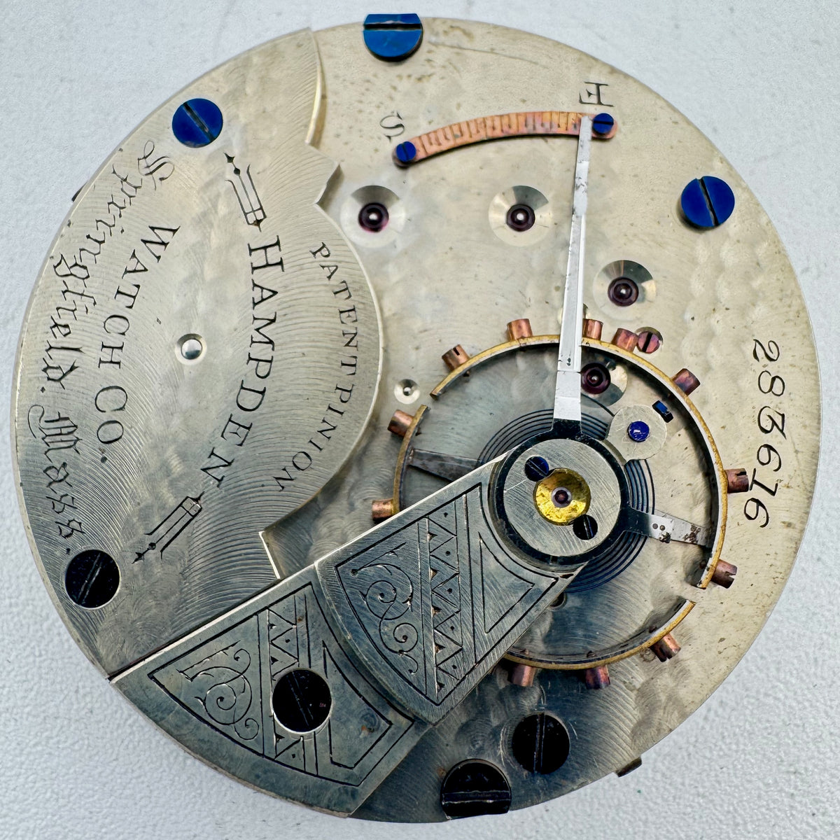Hampden Roman Dial 1883