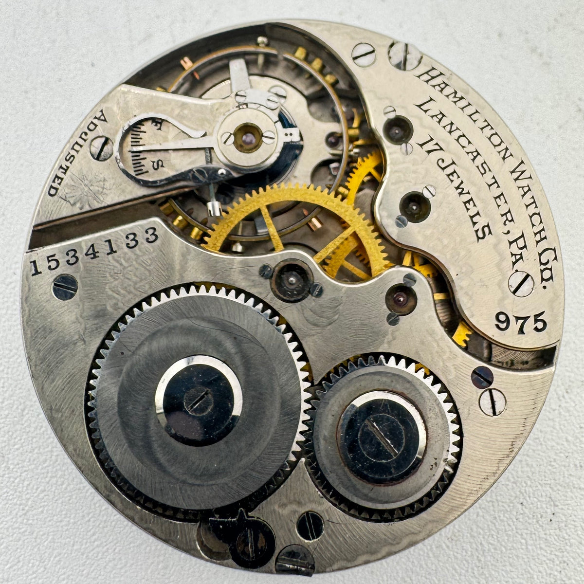 Hamilton Arabic Dial 1921