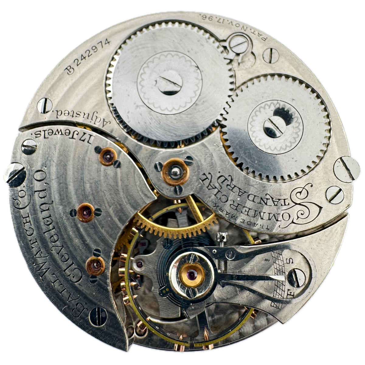 Ball Watch Co Cleveland Waltham 1910