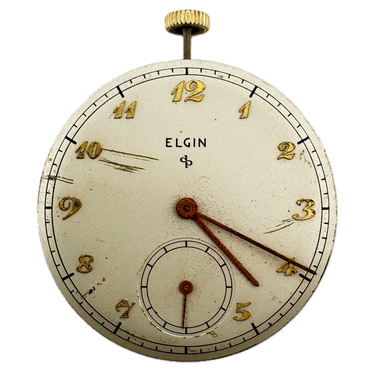 Elgin Raised Numeral Dial 1948
