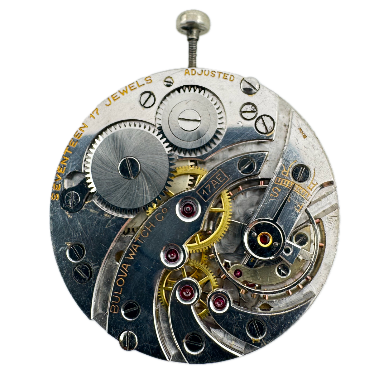 Bulova Raised Numeral Art Deco 1940
