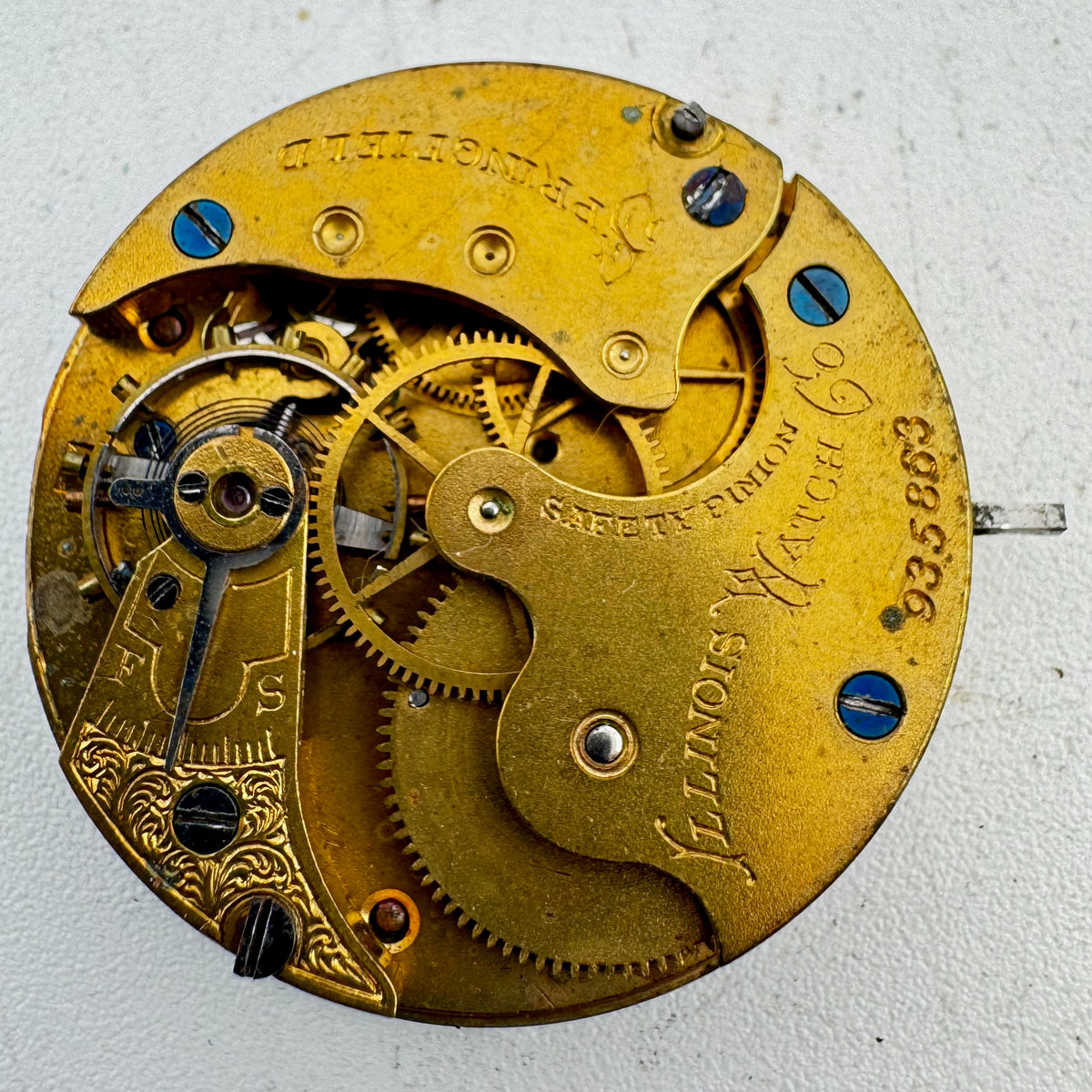 Illinois Roman Dial 1889