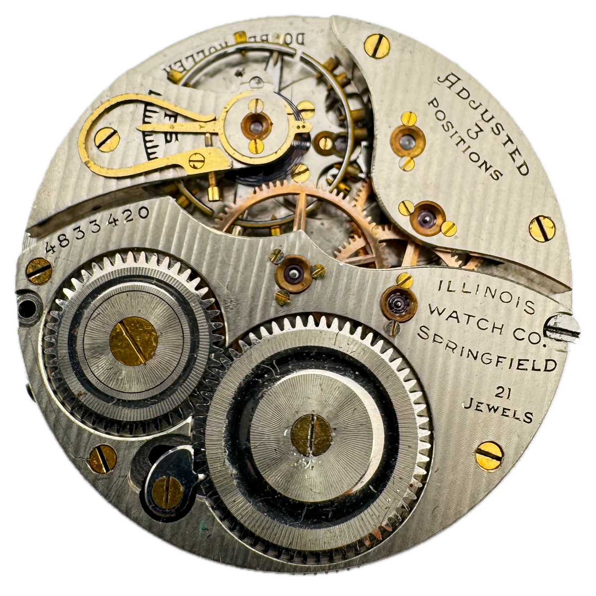 Illinois Center Speckled Dial 1926