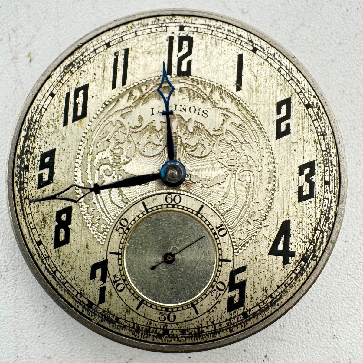 Illinois Center Speckled Dial 1926