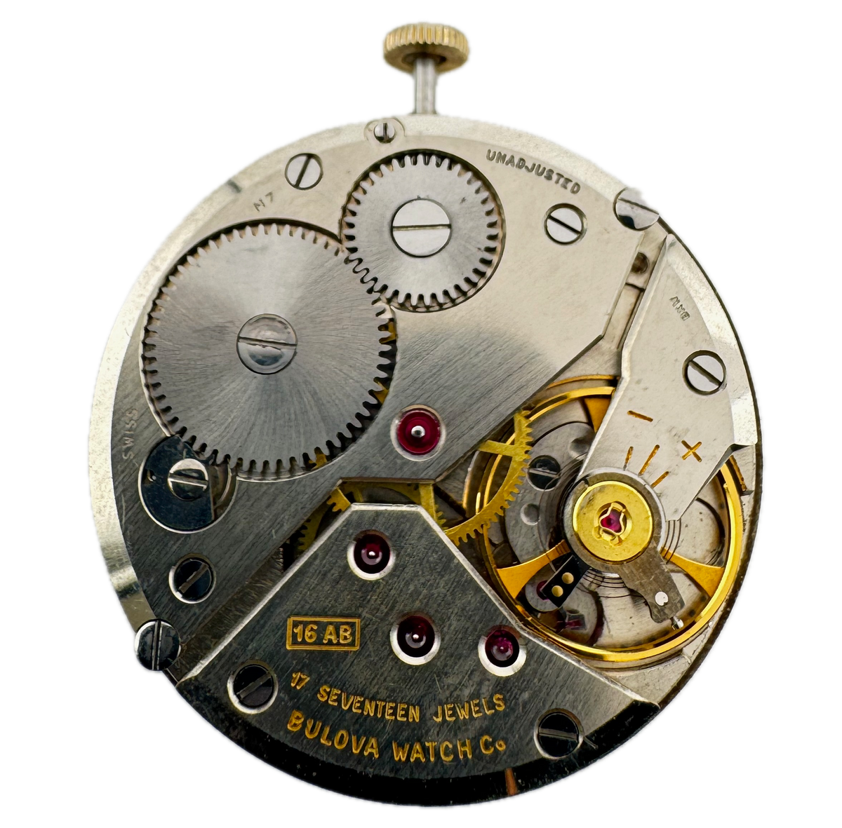 Bulova Silver Linen Dial 1966
