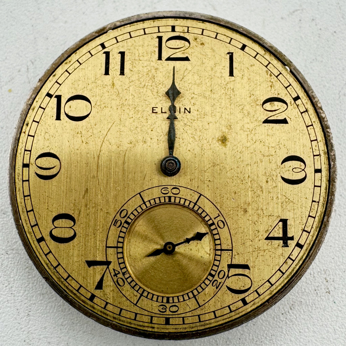 Elgin Gold Tone Metallic 1928