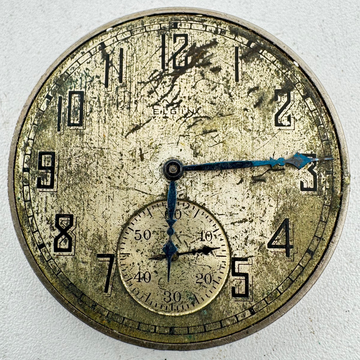 Elgin Metallic Arabic Dial 1925