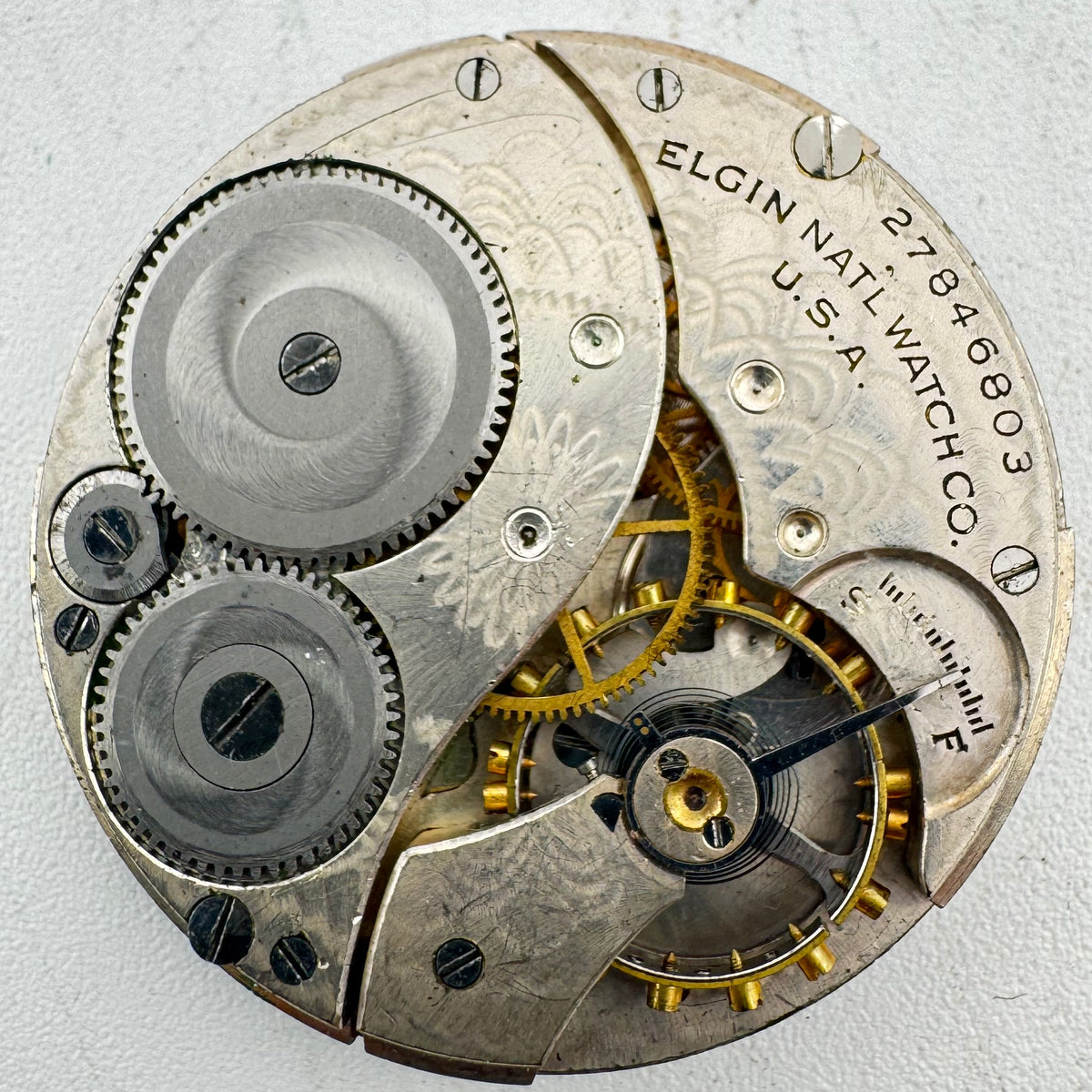 Elgin Art Deco Dial 1925