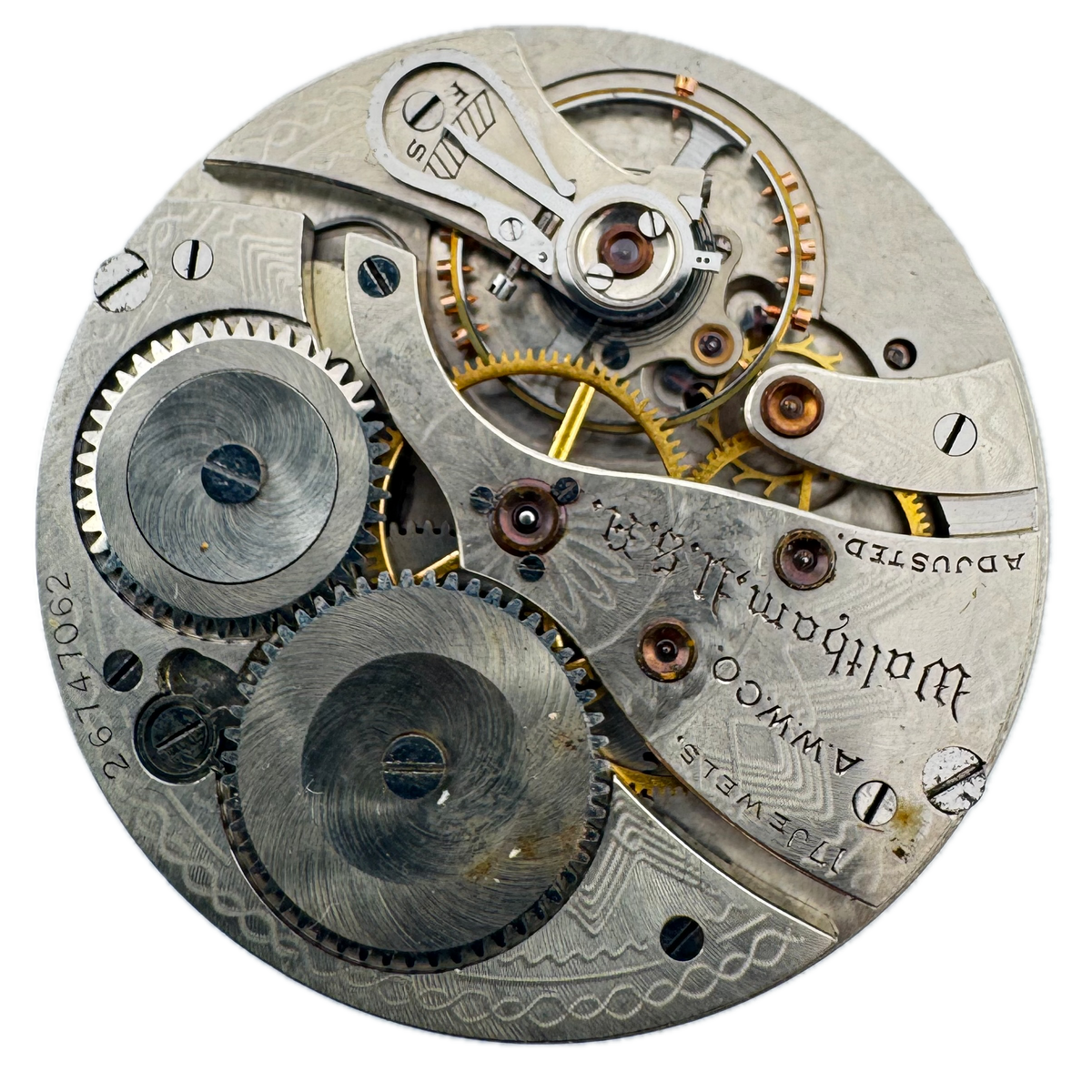 Waltham Secometer Dial 1928