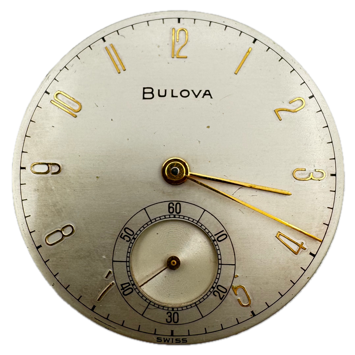 Bulova Silver Dial