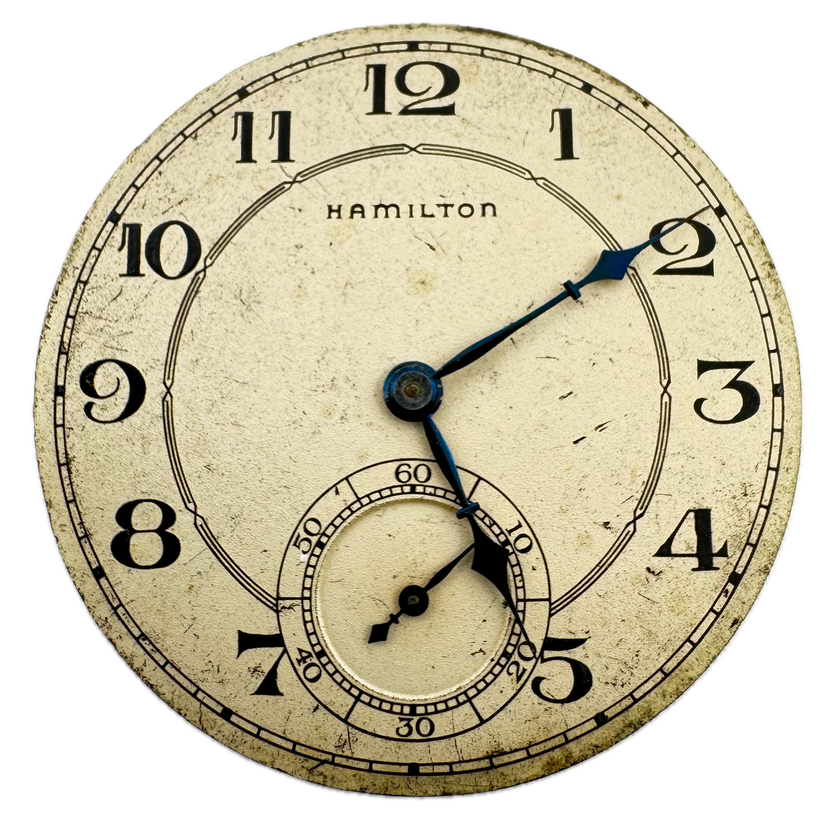 Hamilton Matte Dial 1938