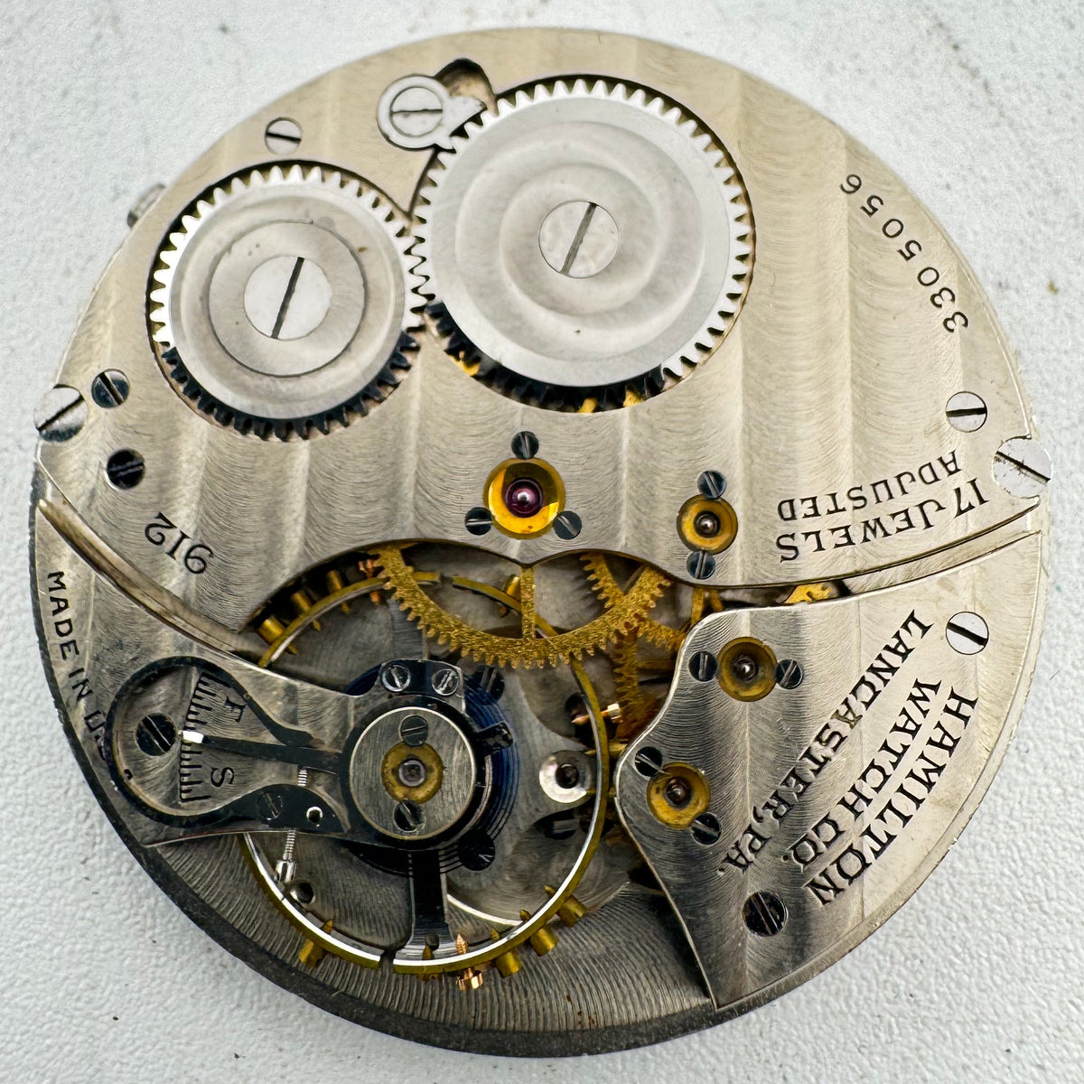 Hamilton Center Speckled Dial 1929