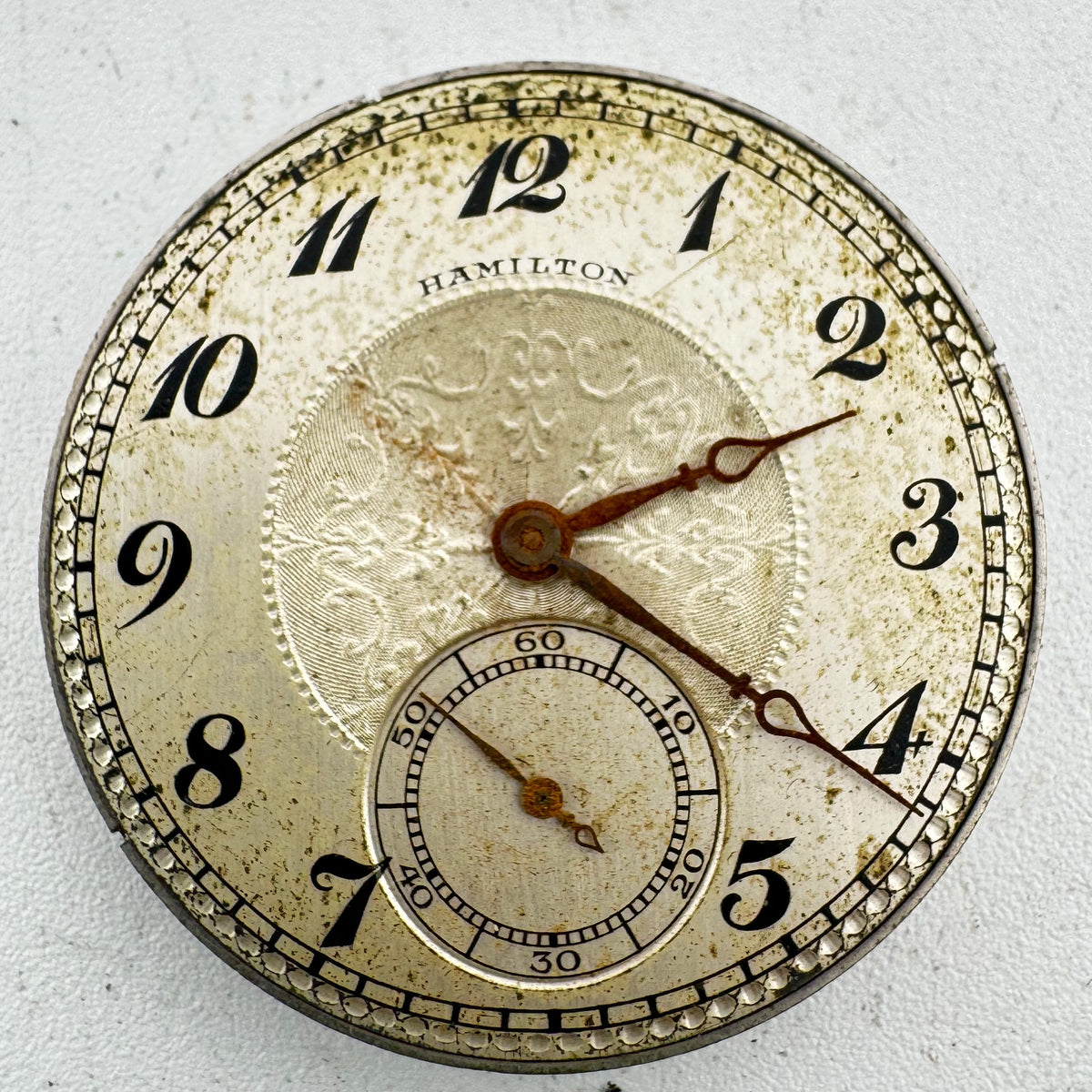 Hamilton Center Speckled Dial 1929