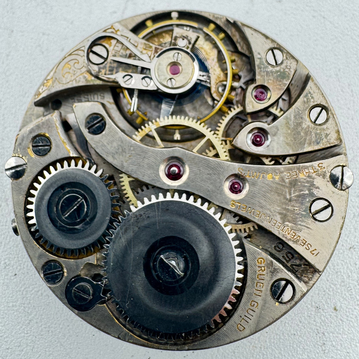 Gruen Arabic Dial