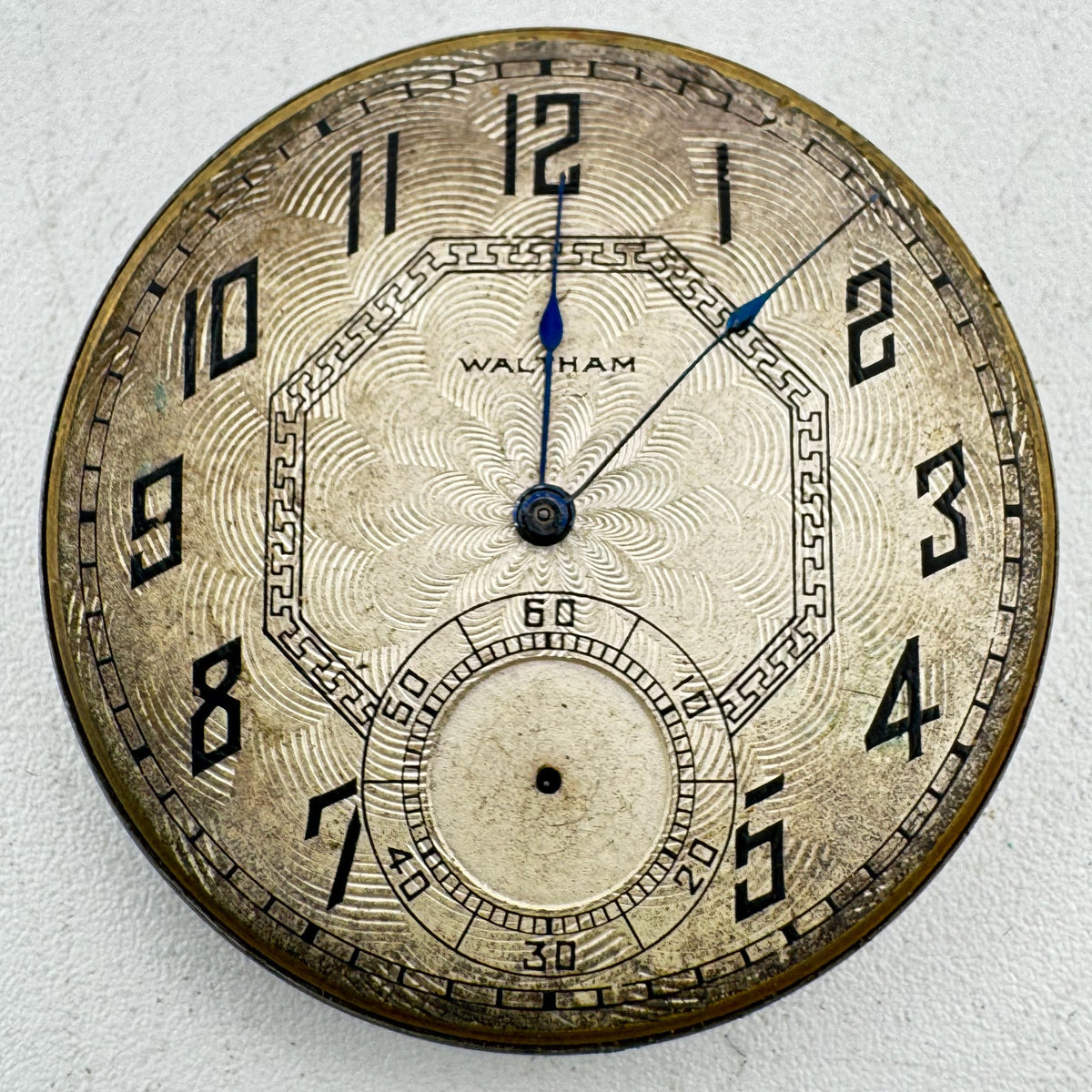 Waltham Octagon Art Deco Dial 1924