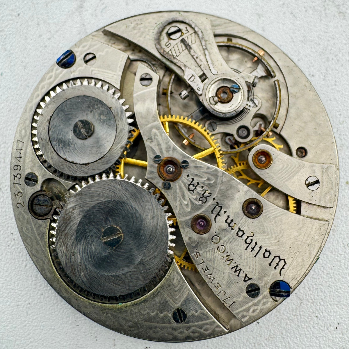 Waltham Octagon Art Deco Dial 1924