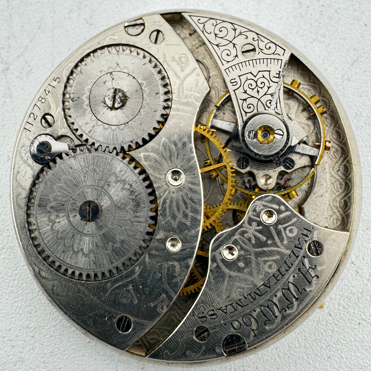 Waltham Roman Dial 1894
