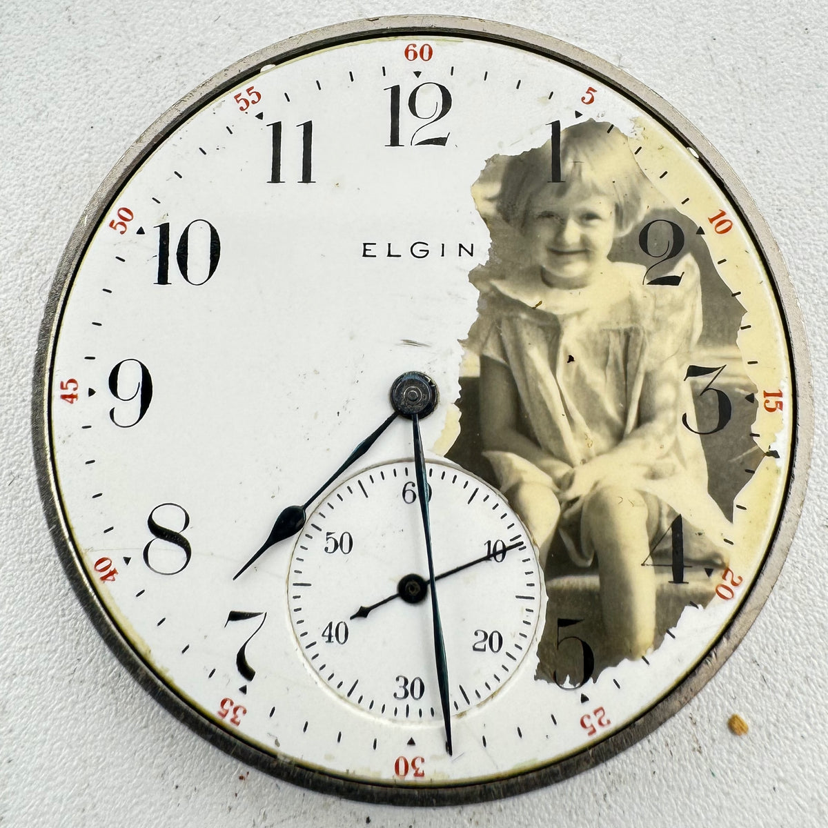 Elgin Photo Transfer Dial 1909