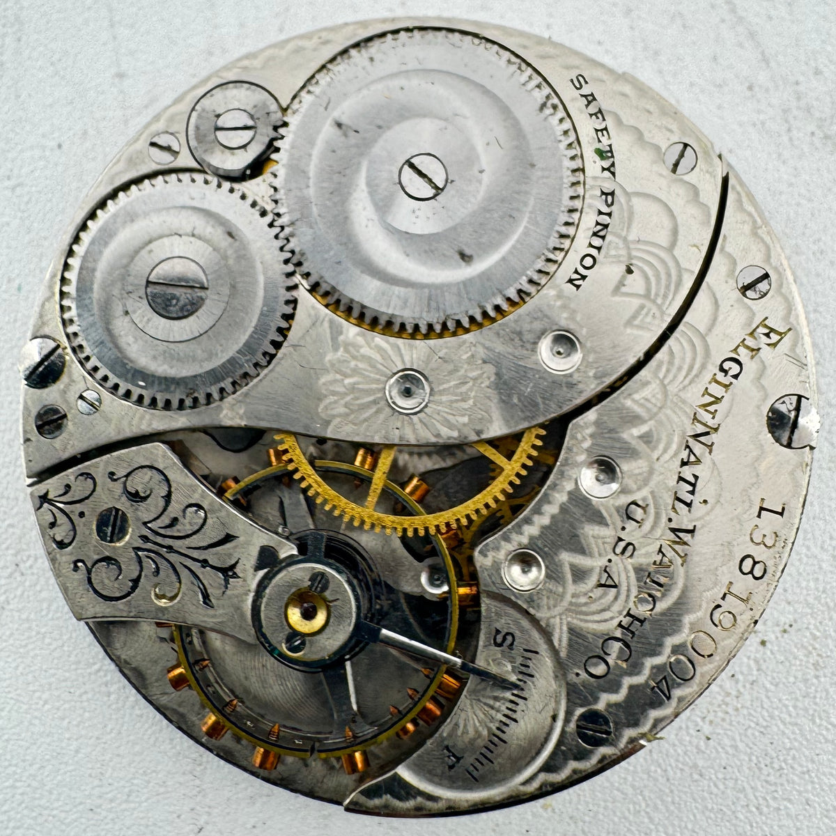 Elgin Photo Transfer Dial 1909