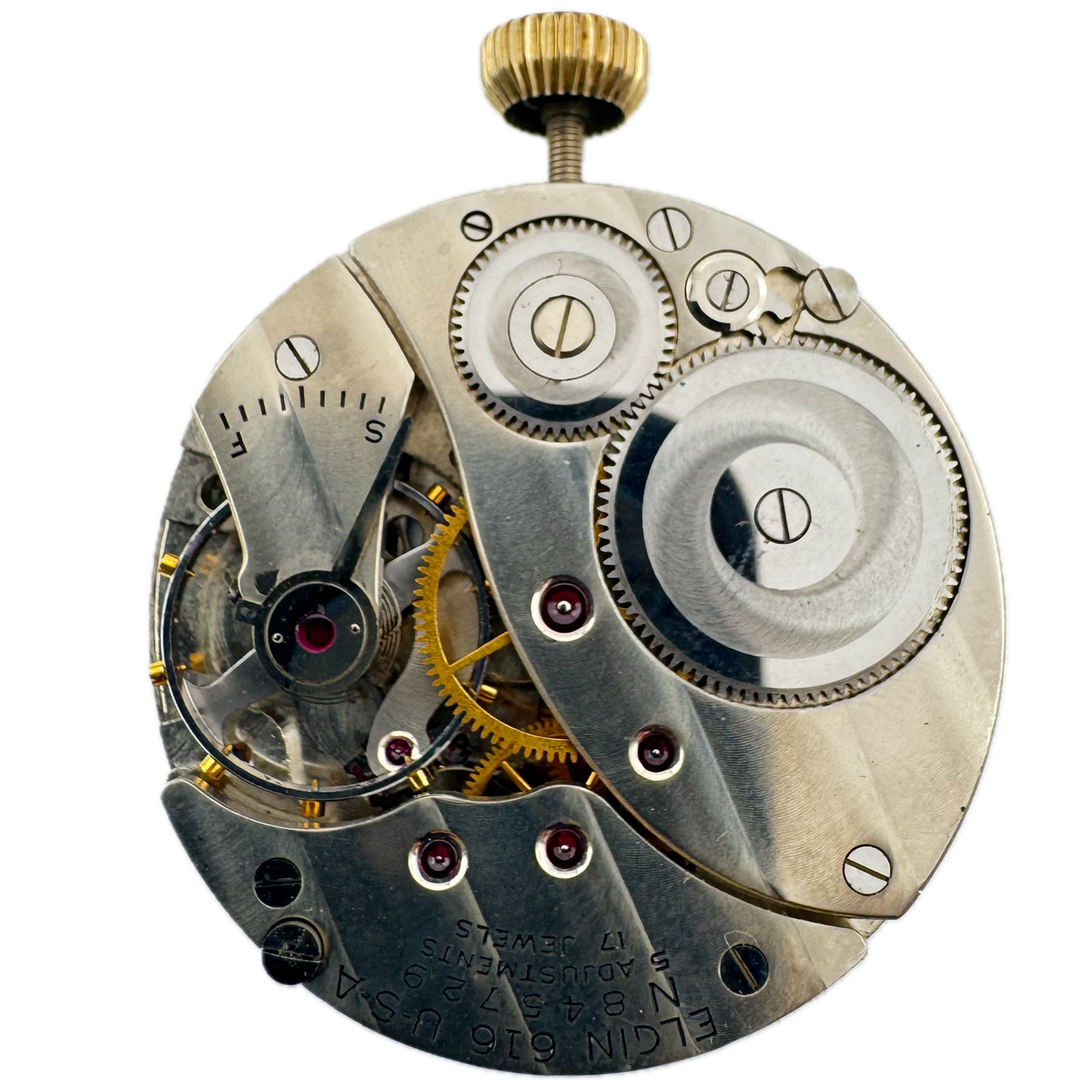 Elgin Boxcar Dial 1951