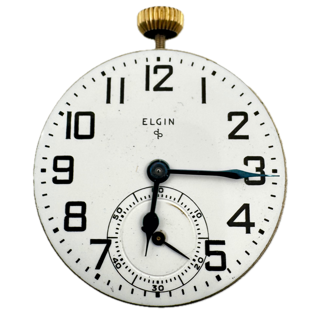 Elgin Boxcar Dial 1951