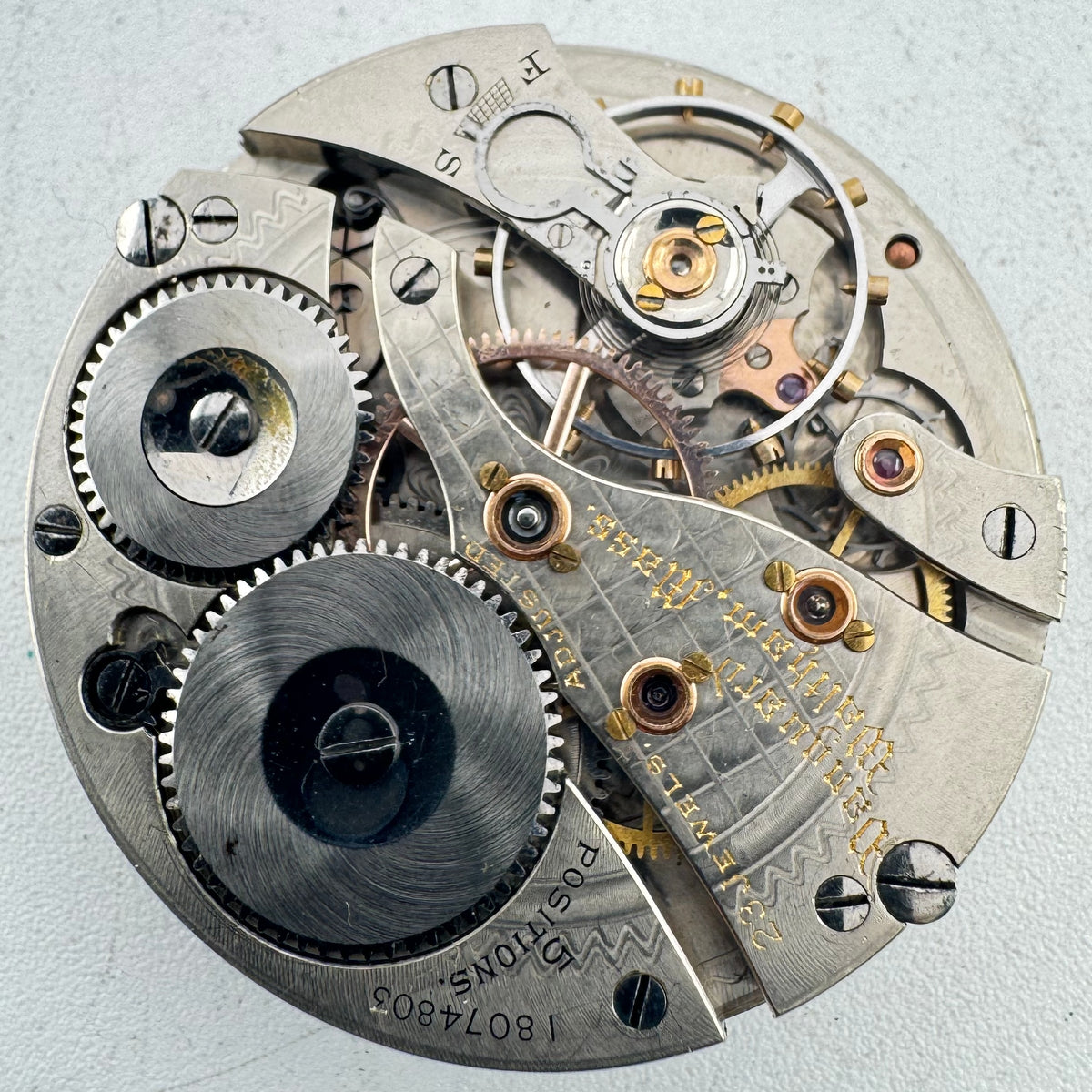 Waltham Montgomery Wind Indicator Dial 1910