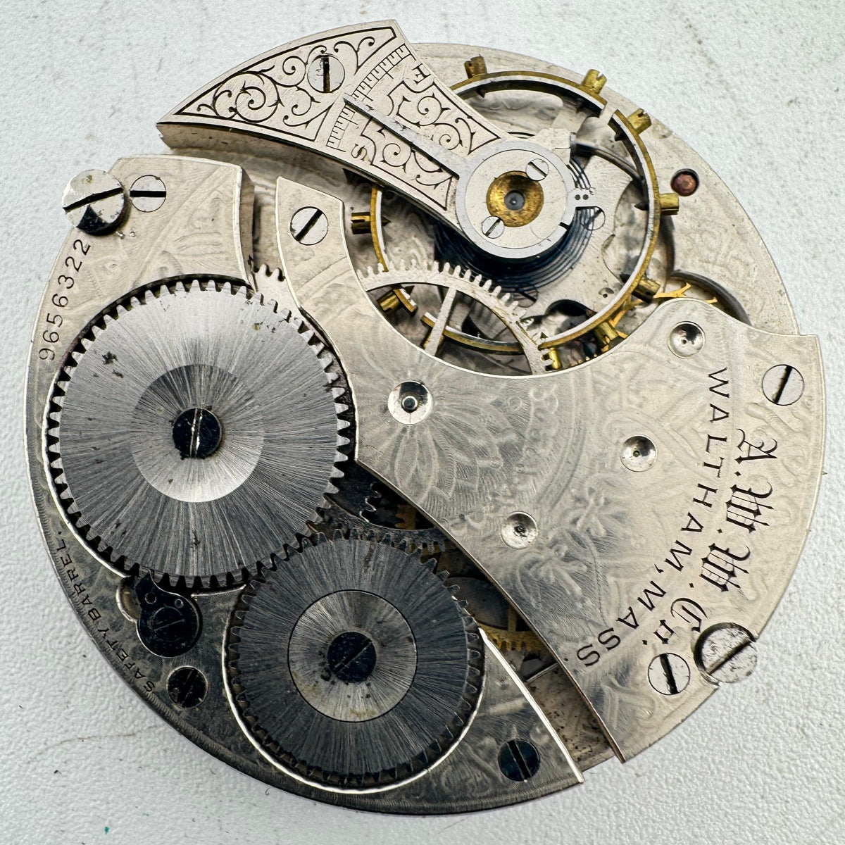 Waltham Roman Dial 1900