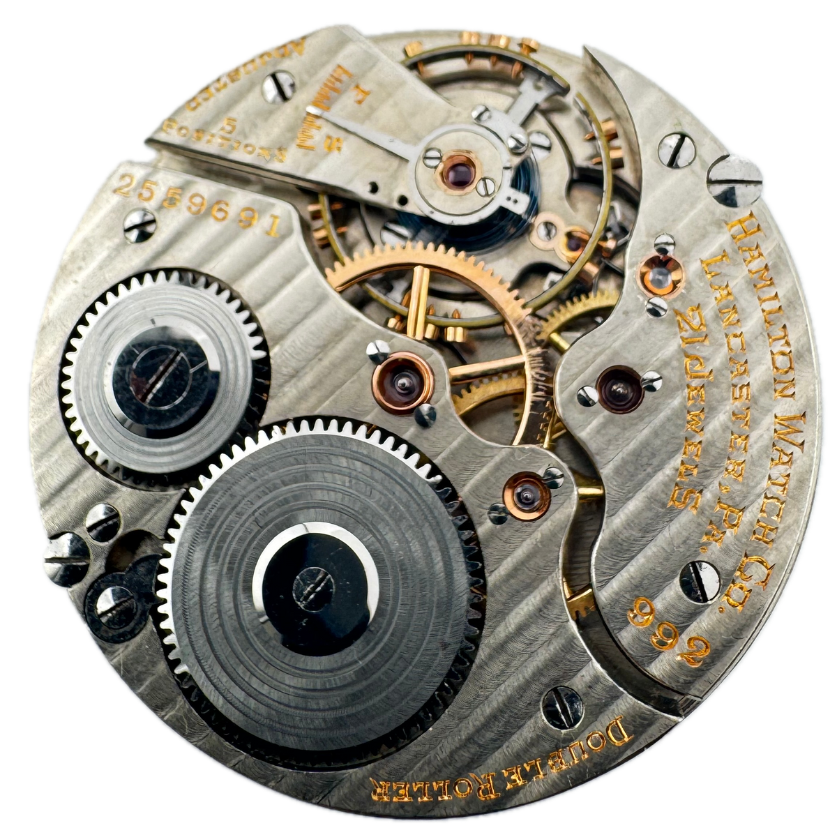 Hamilton Boxcar Dial 1930