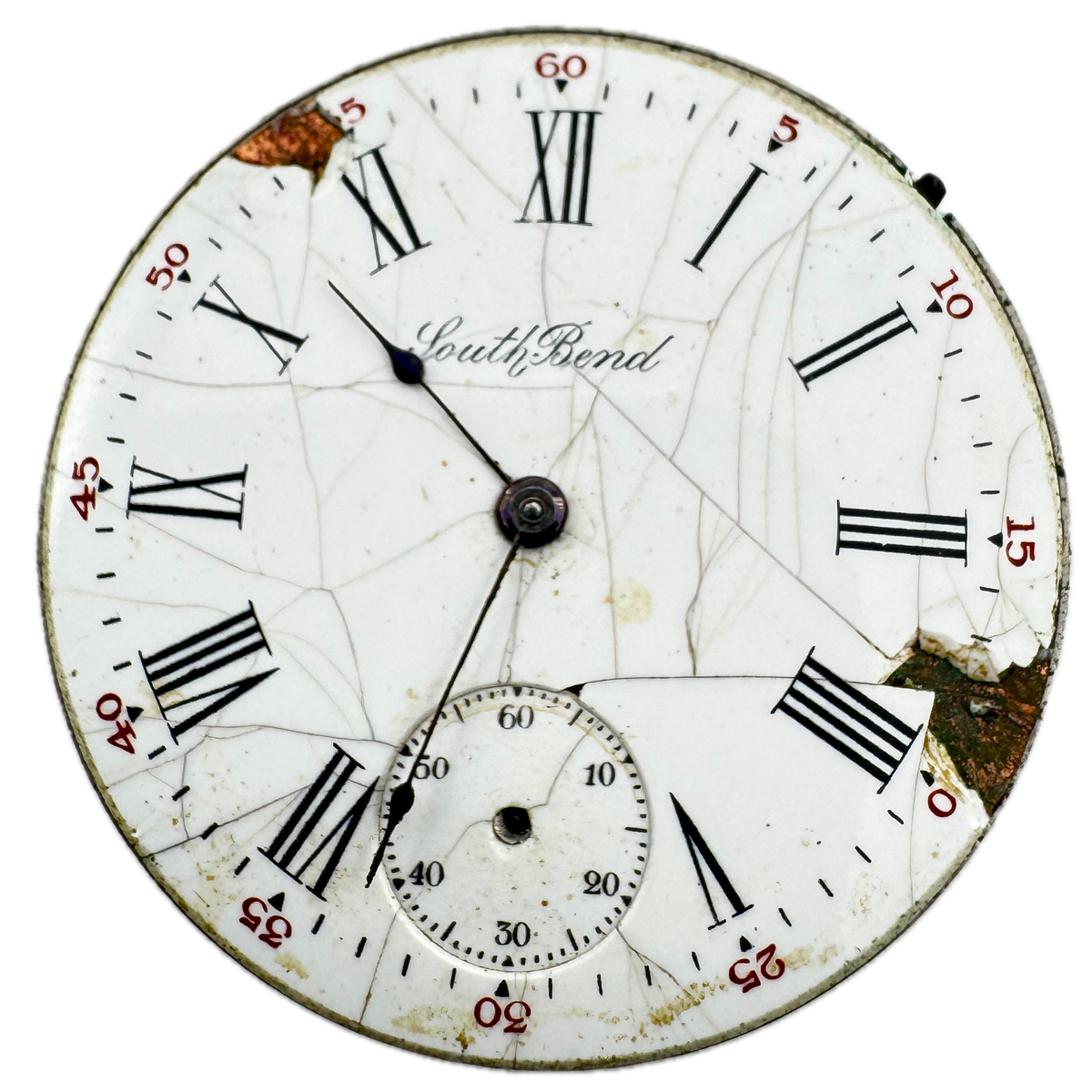 South Bend Roman Dial 1909