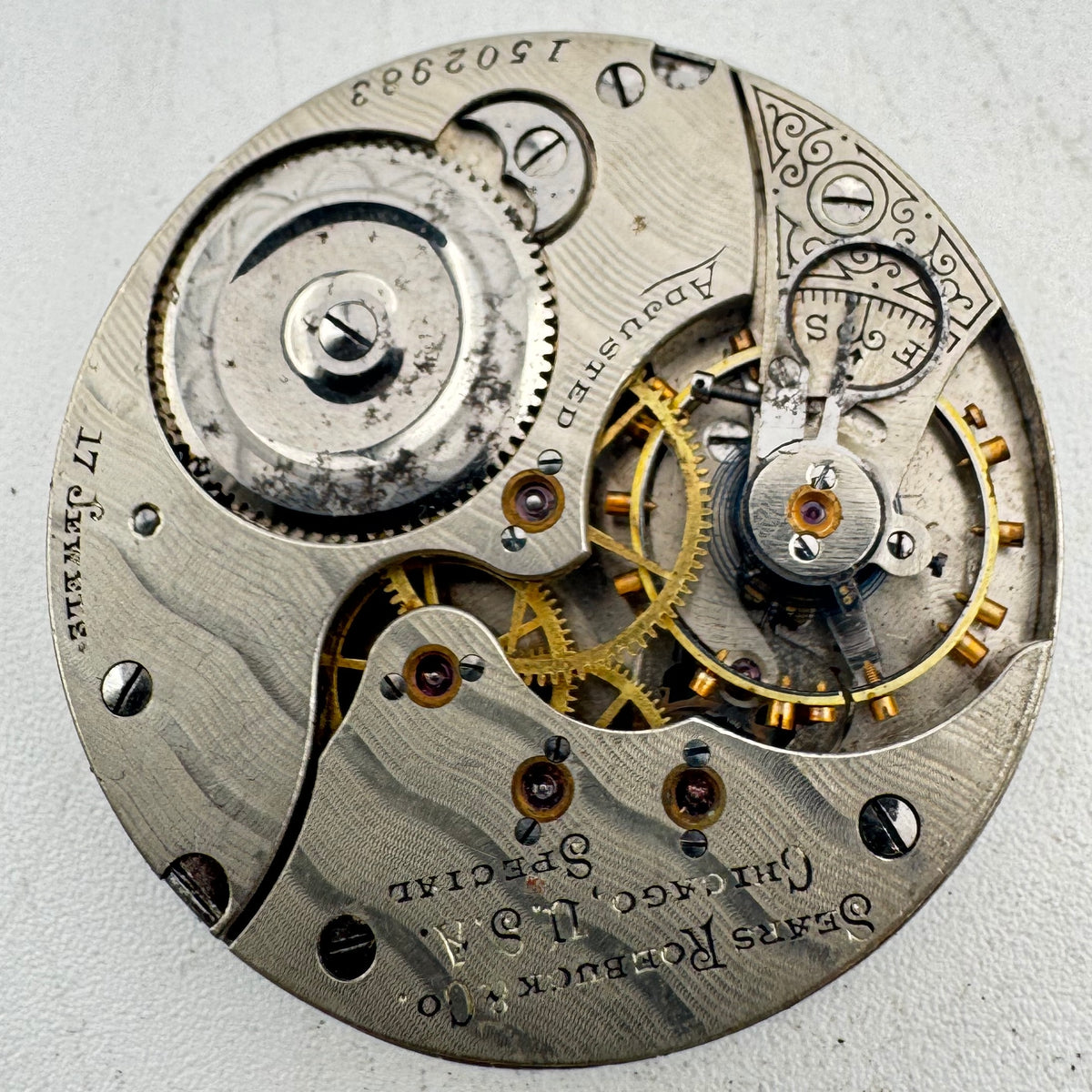 Sears Roebuck & Co Illinois Fancy Dial 1900