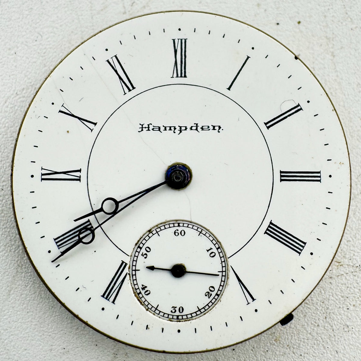 Hampden Roman Dial 1897