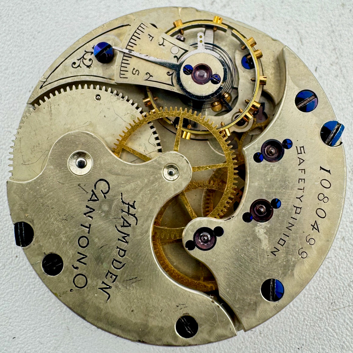 Hampden Roman Dial 1897