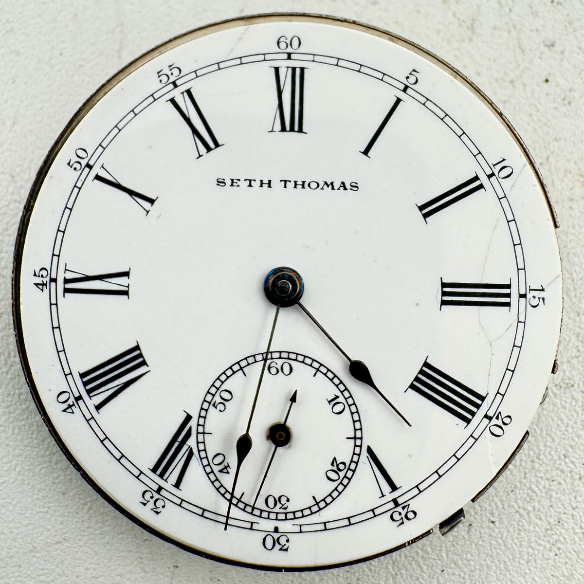 Seth Thomas Roman Dial 1899