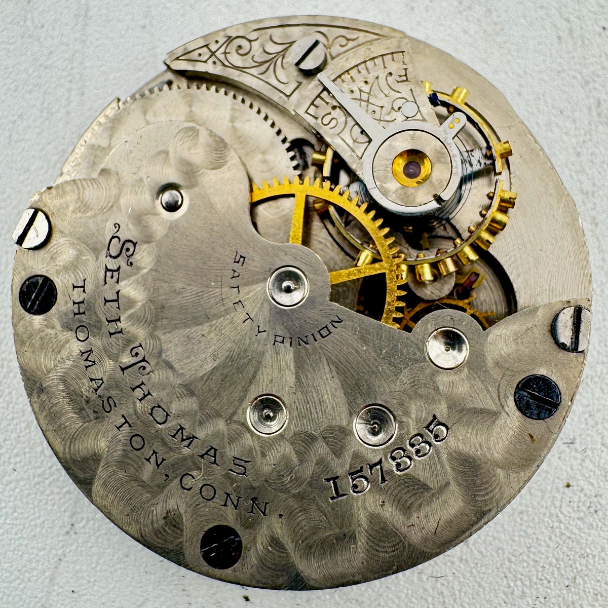Seth Thomas Roman Dial 1899