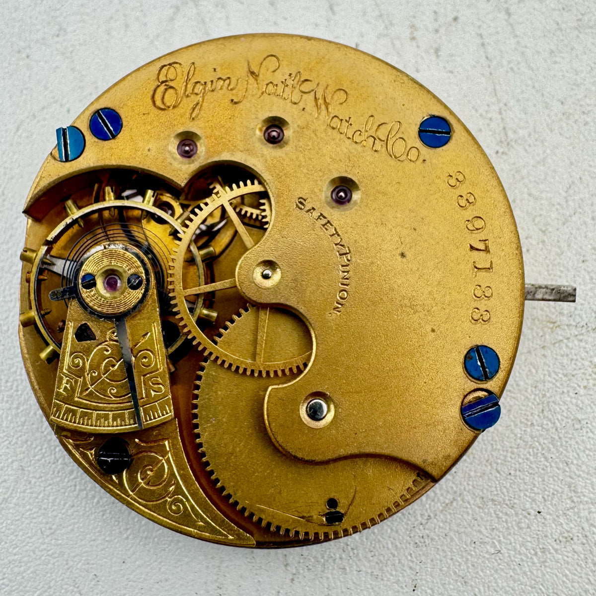 Elgin Roman Dial 1889