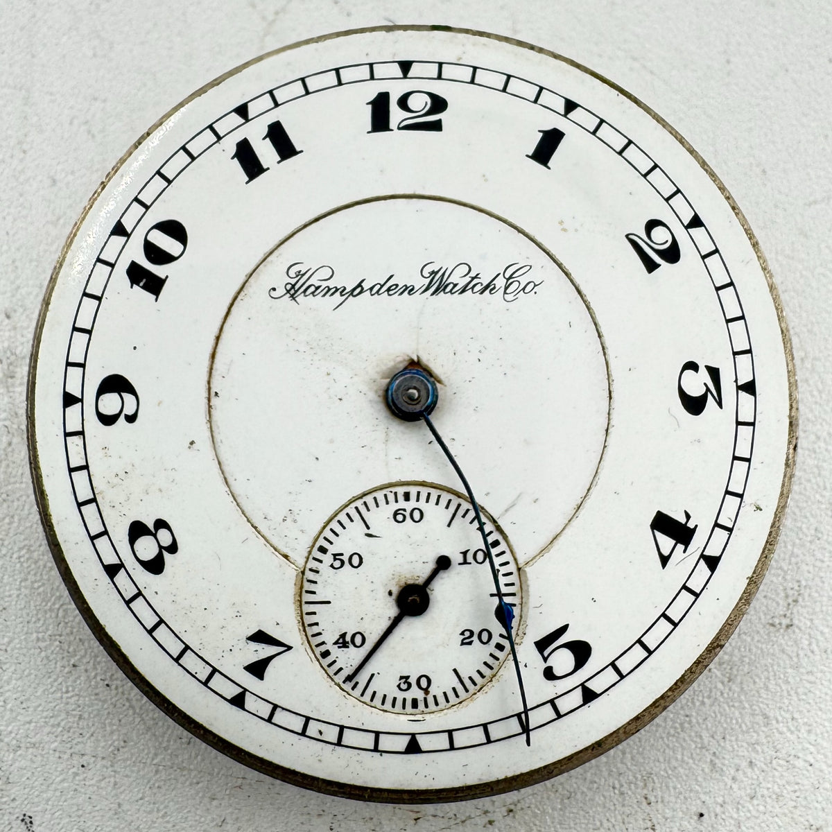 Hampden Watch Co Arabic Dial 1915