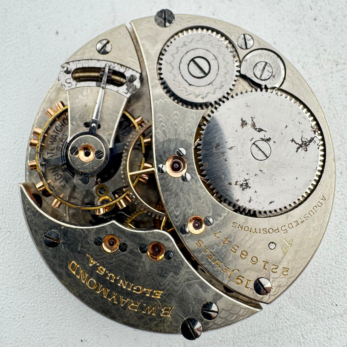 Elgin Conversion Dial 1920