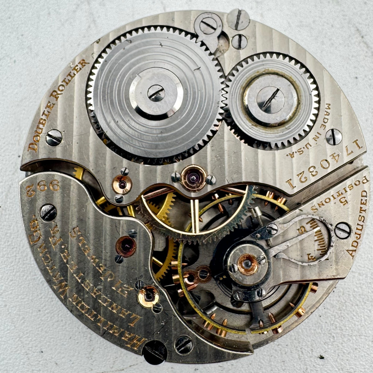 Hamilton Montgomery Dial 1924