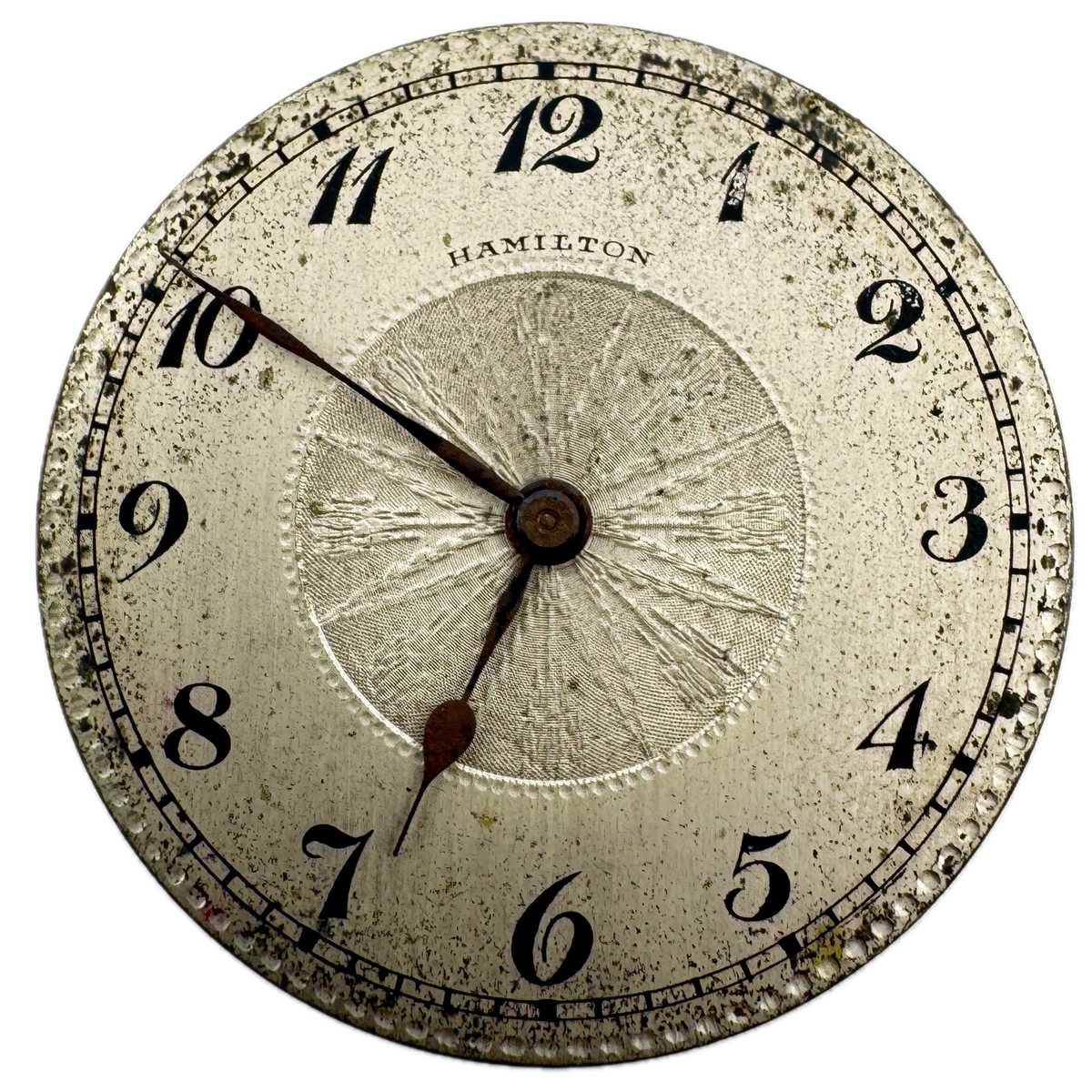 Hamilton Centered Speckled Metallic Dial 1924