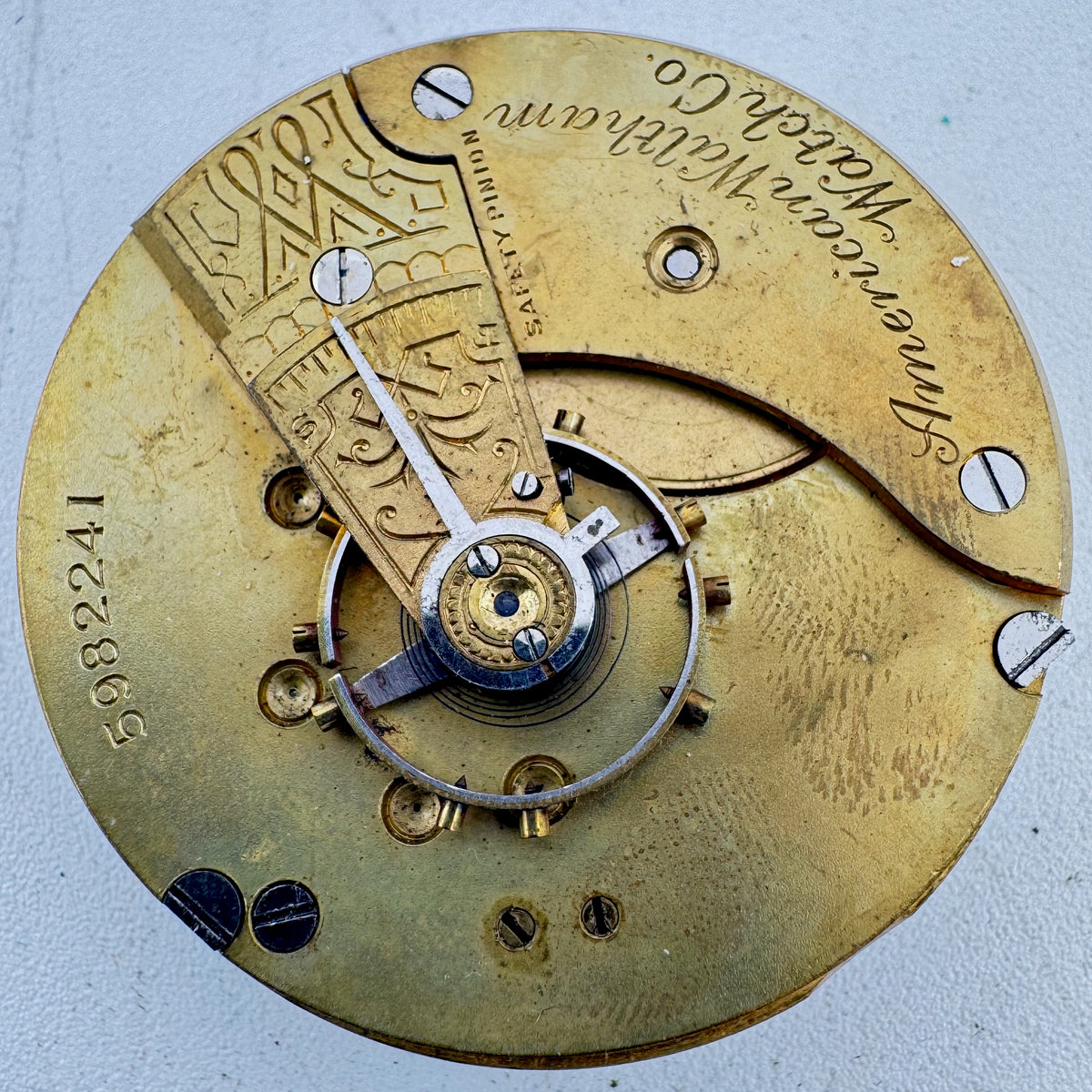 Waltham Roman Numerals 1893