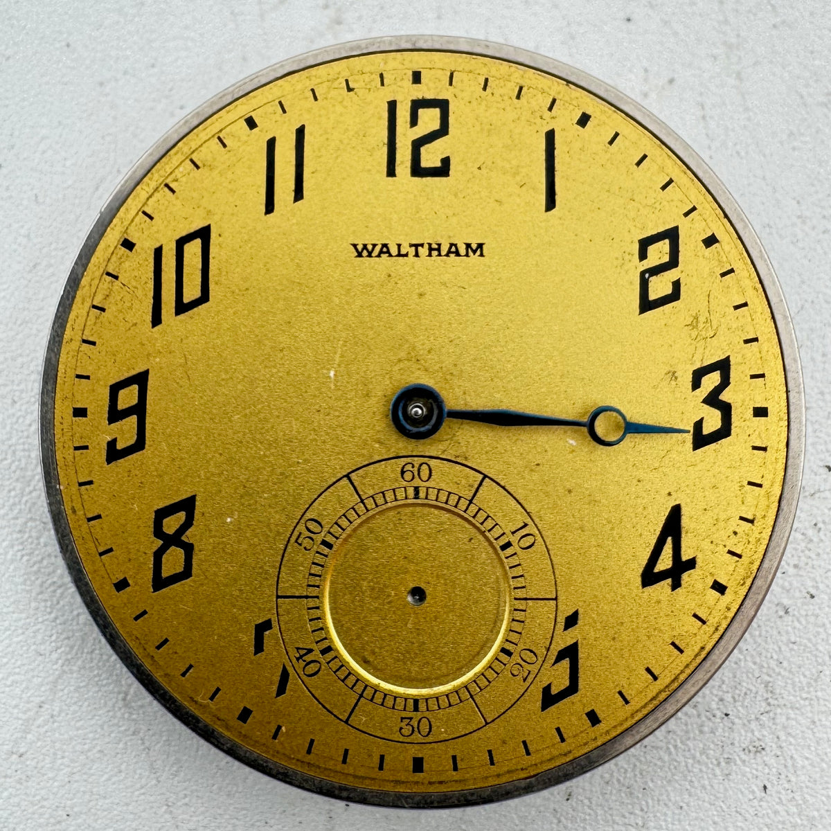 Waltham Matte Dial 1919
