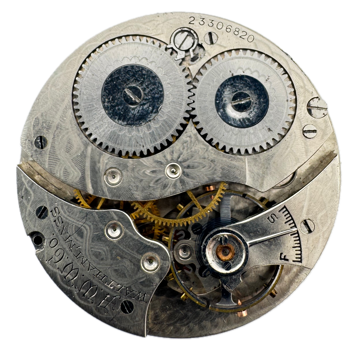 Waltham Matte Dial 1919