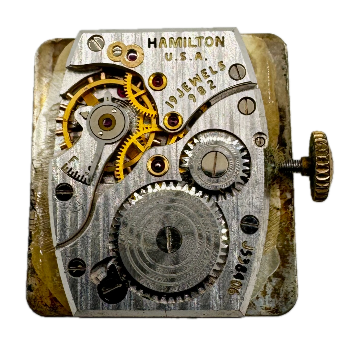 Hamilton Frosted Dial 1949